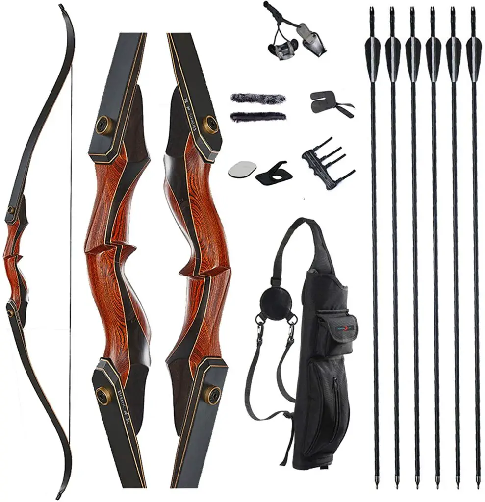 Takedown Hunting recurve bow